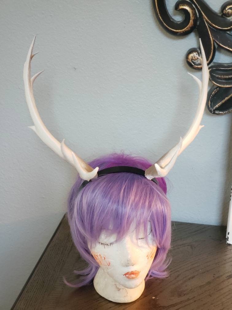 NEW ARRIVAL! Sven caribou Reindeer antlers Deer Antlers Horns 3D Printed (Ultra Light Weight Plastic) horned headband Antlers comic-con