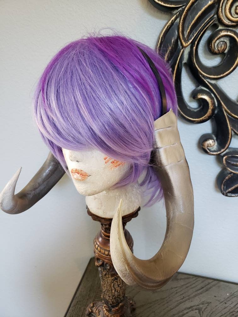 Fantasy Tusks cosplay horns Large only one Available to ship Mammoth costume.