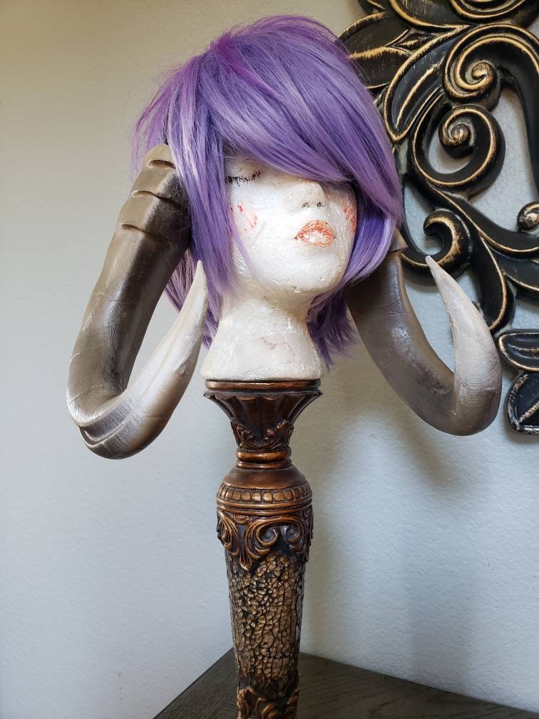 Fantasy Tusks cosplay horns Large only one Available to ship Mammoth costume.