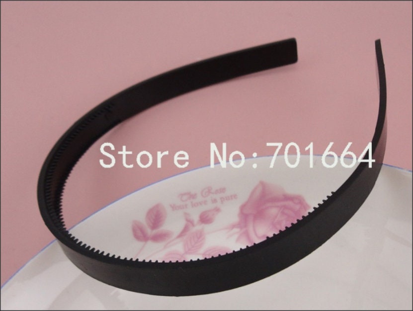 12mm Flexible Plastic teethed headband
