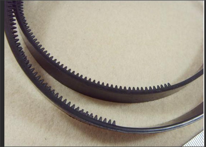 12mm Flexible Plastic teethed headband