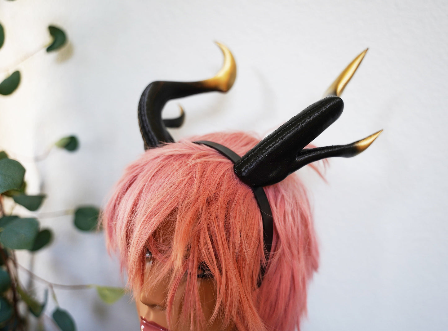 Zhongli from Genshin impact horns double Dragon 3d printed horns two sets on headband costume addition dragon Comicon fantasy horns