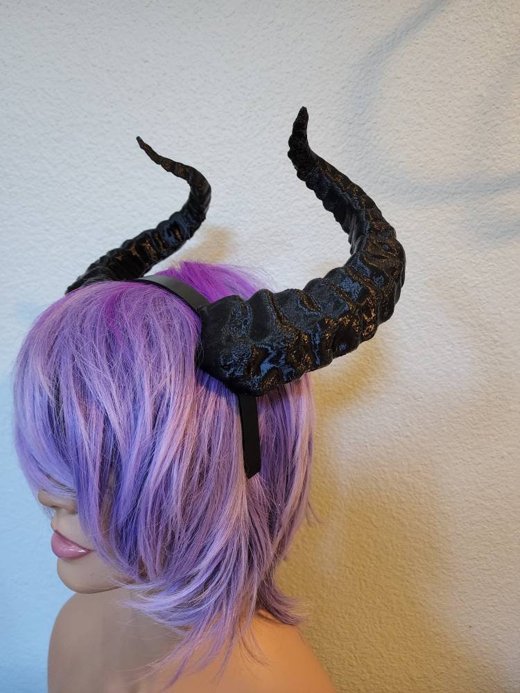 Dragon Beast Grand Costume Cosplay ULTRA LIGHT WEIGHT Curled Beastly Horns
