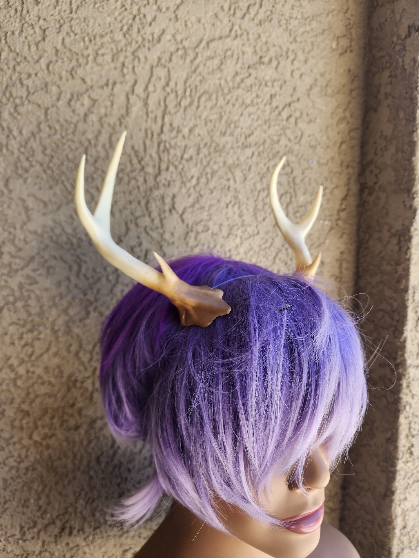 NEW ARRIVAL Antlers on a headband! Doe / Deer Antlers 3D Printed (Lightweight Plastic) Antlers comic-con fantasy fawn ready to wear