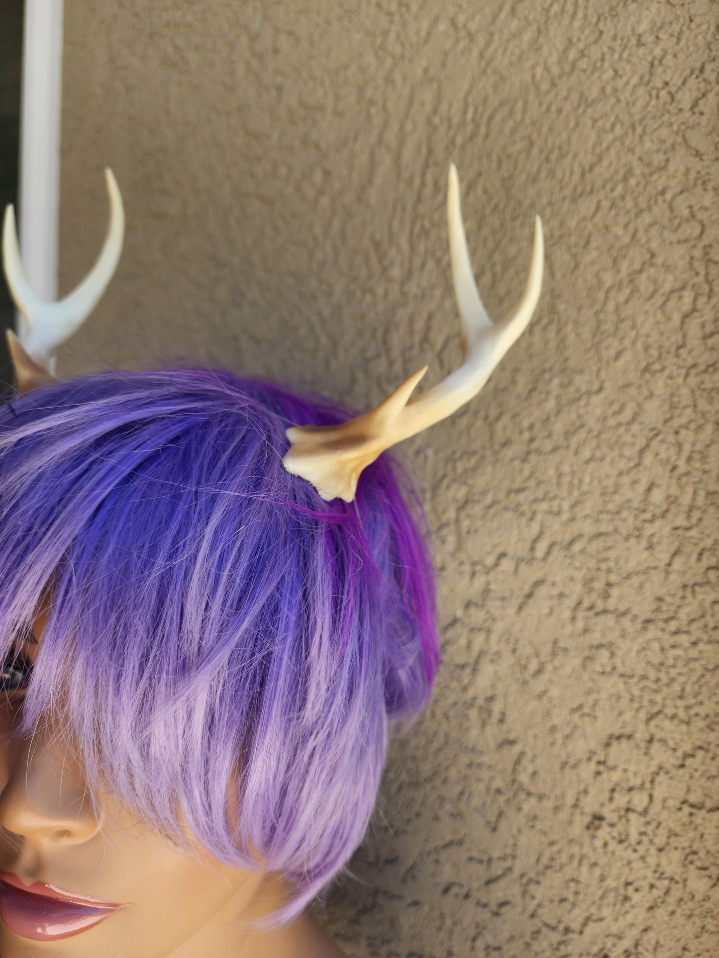 NEW ARRIVAL Antlers on a headband! Doe / Deer Antlers 3D Printed (Lightweight Plastic) Antlers comic-con fantasy fawn ready to wear