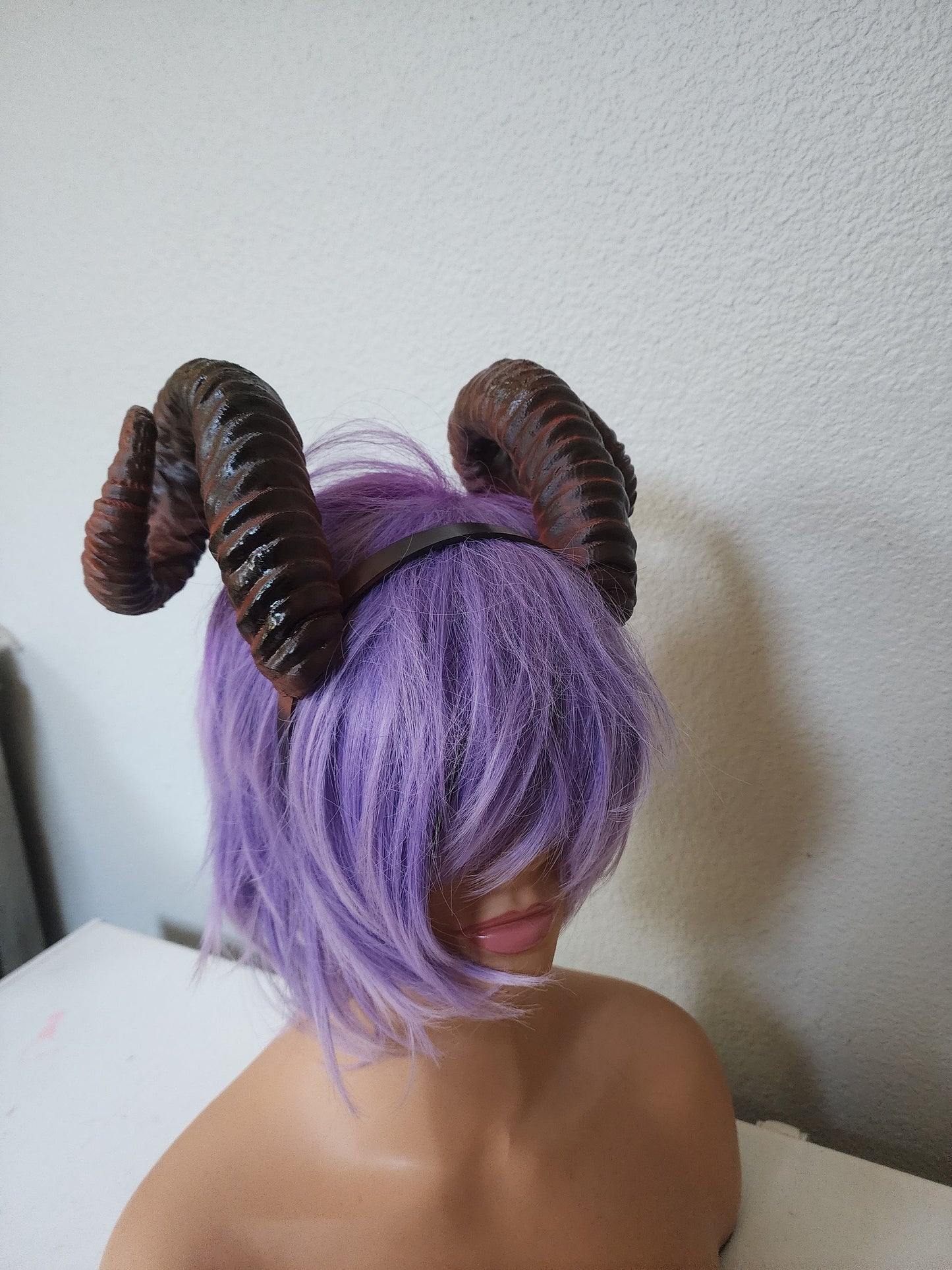 Wortox DST goat sarye Fantasy Cosplay Horns Horned Headband Viking headdress wormwood wurt horns comic-con