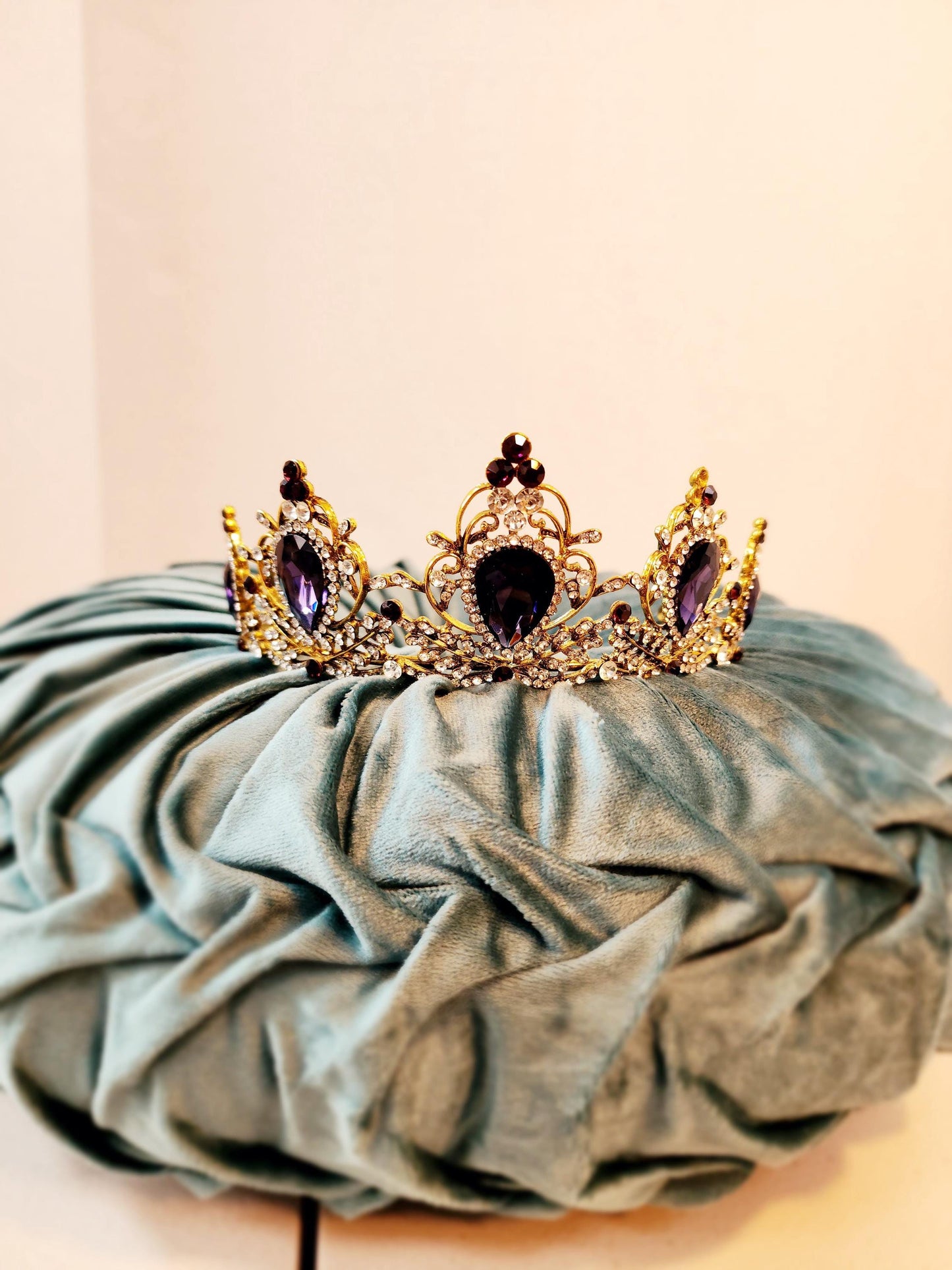 The dark queen jeweled crown Maleficent Inspired people jeweled crown