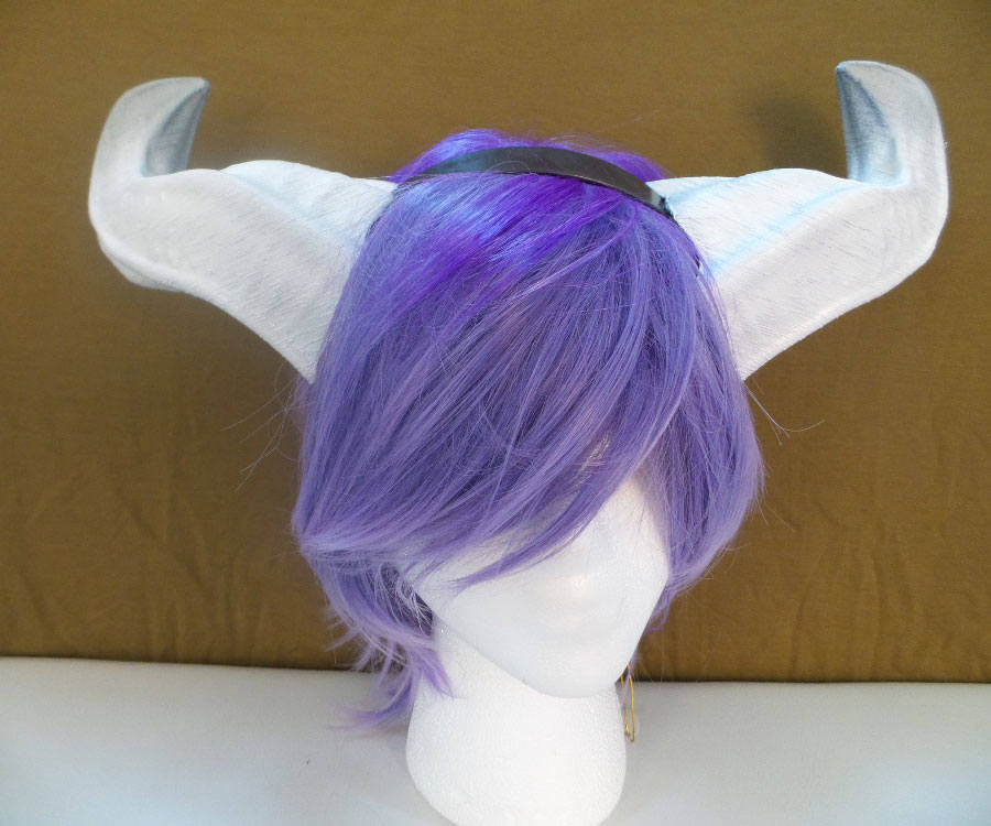 WOW ram horns Horned Headband Warrior Viking headdress elvin horns larp comic-con - Mud And Majesty