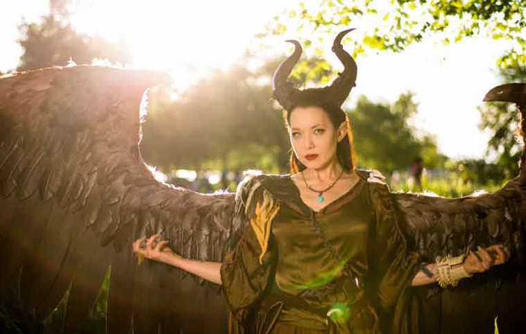 Large Horns 12.5" Maleficent Inspired Horns 3D Printed (Ultra Light Weight Plastic) Suitable for adults comic-con - Mud And Majesty