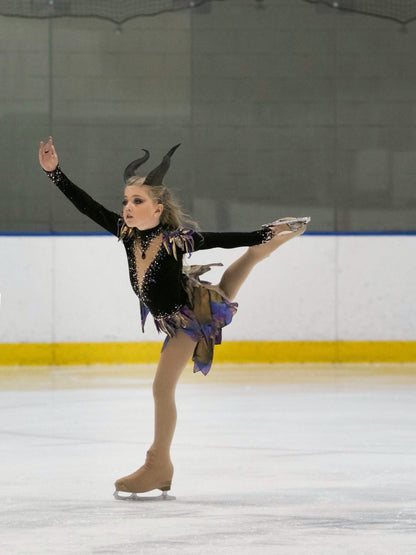 FREE SHIPPING! Young Maleficent Inspired 9.5" Horns  3D Printed Suitable for kids and adults comic-con