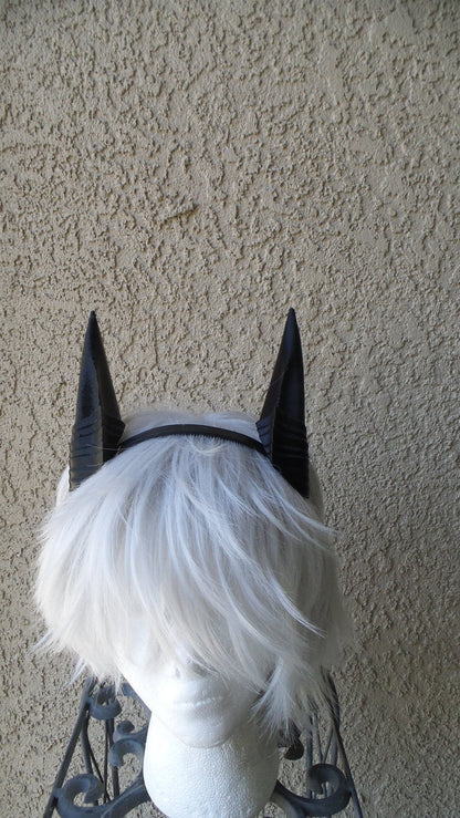 Deanerys Dragon inspired 3d printed horns on headband DIY costume addition dragon ears lizard horns