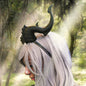 Deanerys Dragon inspired 3d printed horns on headband DIY costume addition dragon comic-con fantasy lizard horns