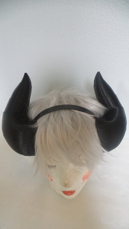 Narmaya inspired from granblue fantasy horns  Fat Bull horns headband 3D printed cosplay pink fantasy horns   Manga style horns Kawaii