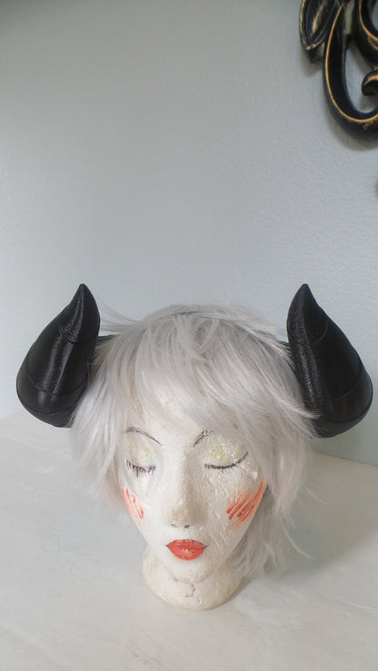 Narmaya inspired from granblue fantasy horns  Fat Bull horns headband 3D printed cosplay pink fantasy horns   Manga style horns Kawaii