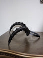 Mountain Goat horns Krampus horns on headband  lightweight cosplay horned headband long and thin Photo prop horns Furry addition