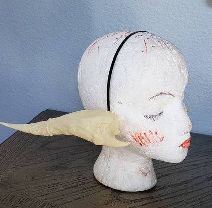 Aura horns Final Fantasy 3d printed set horns on headband DIY costume addition dragon ears Dragon style horns