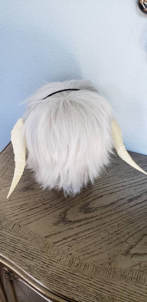 Aura horns 3d printed set horns on headband   Final Fantasy XIV Au Ra dragon race costume addition dragon ears Dragon style horns