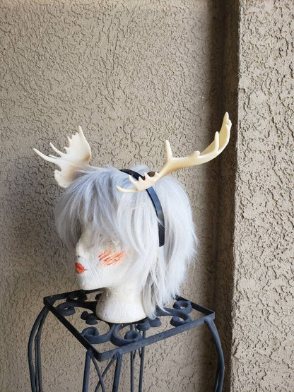 NEW ARRIVAL!  Moose antlers Deer Antlers Horns  3D Printed (Ultra Light Weight Plastic) hornef headband Antlers comic-con