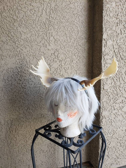 NEW ARRIVAL!  Moose antlers Deer Antlers Horns  3D Printed (Ultra Light Weight Plastic) hornef headband Antlers comic-con