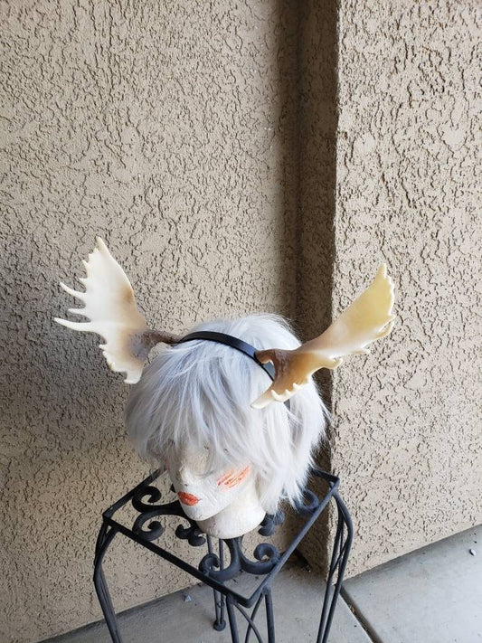 NEW ARRIVAL!  Moose antlers Deer Antlers Horns  3D Printed (Ultra Light Weight Plastic) hornef headband Antlers comic-con