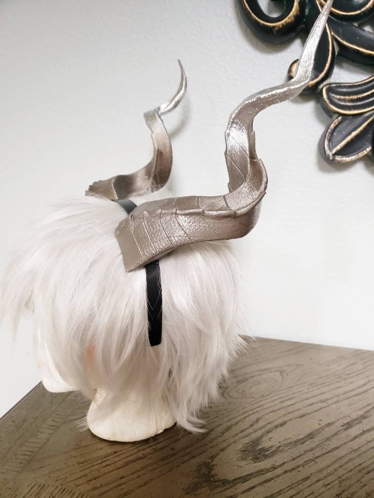 3D printed lightweight Kudu horns  Cosplay Horns Horned Headband Viking headdress  horns comic-con anime costume furry horns ideas