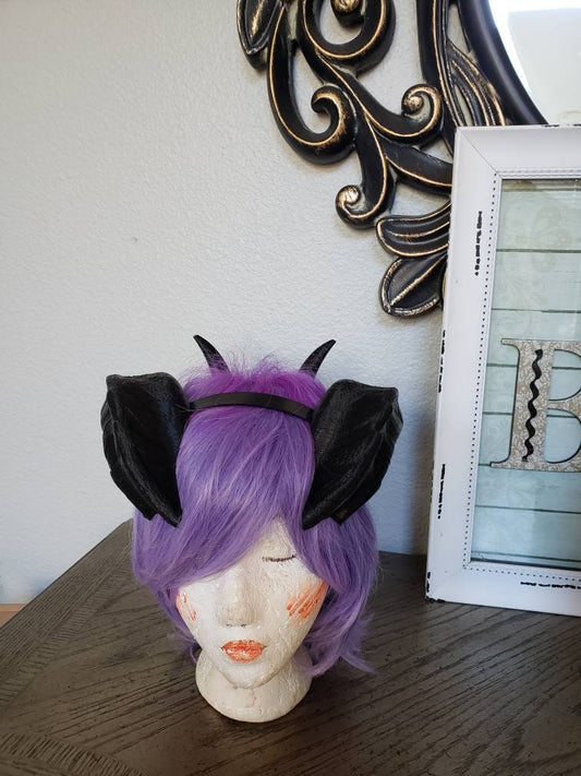 XL Fantasy Cobra Snake Dragon 3d printed horns on headband DIY costume addition dragon comicon fantasy  lizzard horns