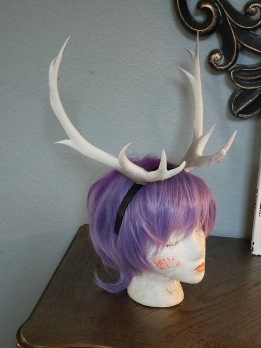 NEW ARRIVAL!  Sven caribou Reindeer antlers Deer Antlers Horns  3D Printed (Ultra Light Weight Plastic) horned headband Antlers comic-con