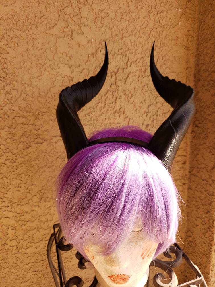 Fantasy Dragon Elegant long Dragon 3d printed horns on headband costume addition dragon lizard fantasy horns