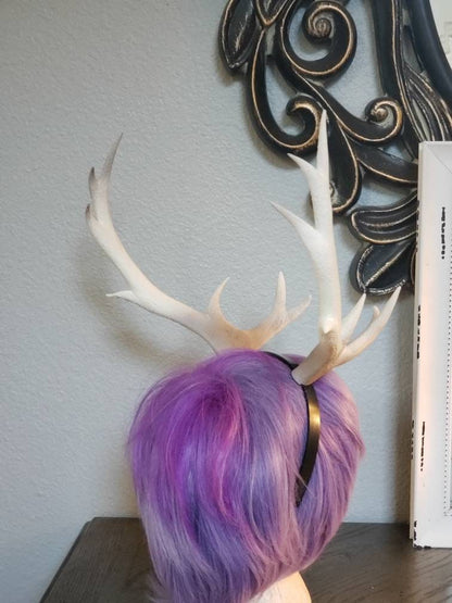 NEW ARRIVAL!  Sven caribou Reindeer antlers Deer Antlers Horns  3D Printed (Ultra Light Weight Plastic) horned headband Antlers comic-con