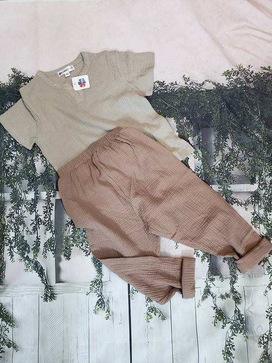 Linen Child Moors unisex outfit Peasant boy shirt+pants, renaissance boy costume size 6+7+ 8+10/12+14/16 medieval  clothing eccentric boy