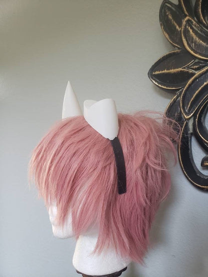 King from the Owl House headdress ONLY horns 3D printed ultra lightweight attached to a headband cosplay set Headdress only