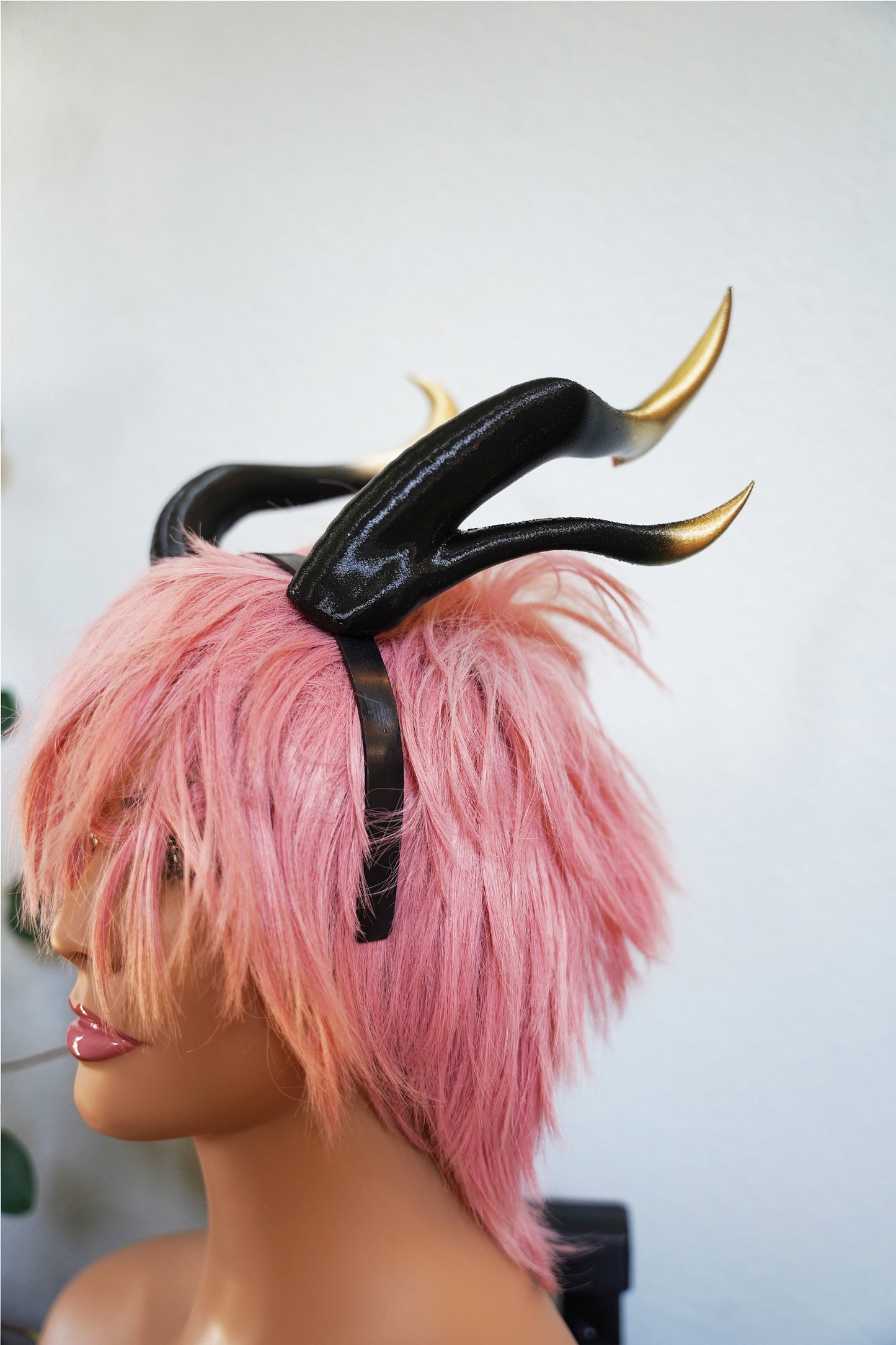 Zhongli from Genshin impact horns double Dragon 3d printed horns two sets on headband costume addition dragon Comicon fantasy  horns