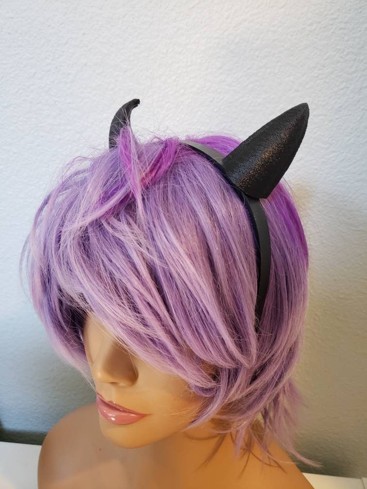 Goat fantasy 3d printed small horns mini goat horns baby goat headress