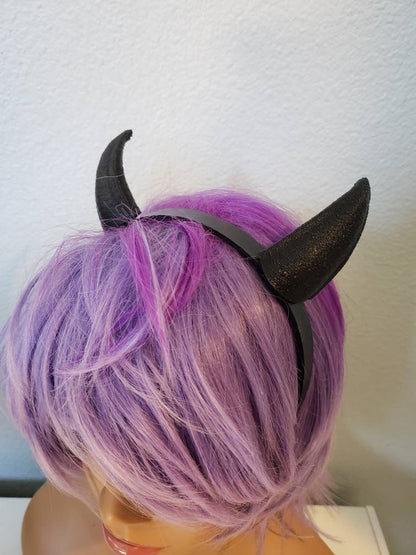 Goat fantasy 3d printed small horns mini goat horns baby goat headress