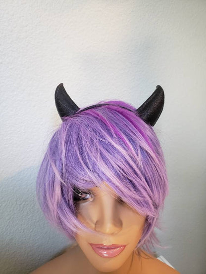 Goat fantasy 3d printed small horns mini goat horns baby goat headress