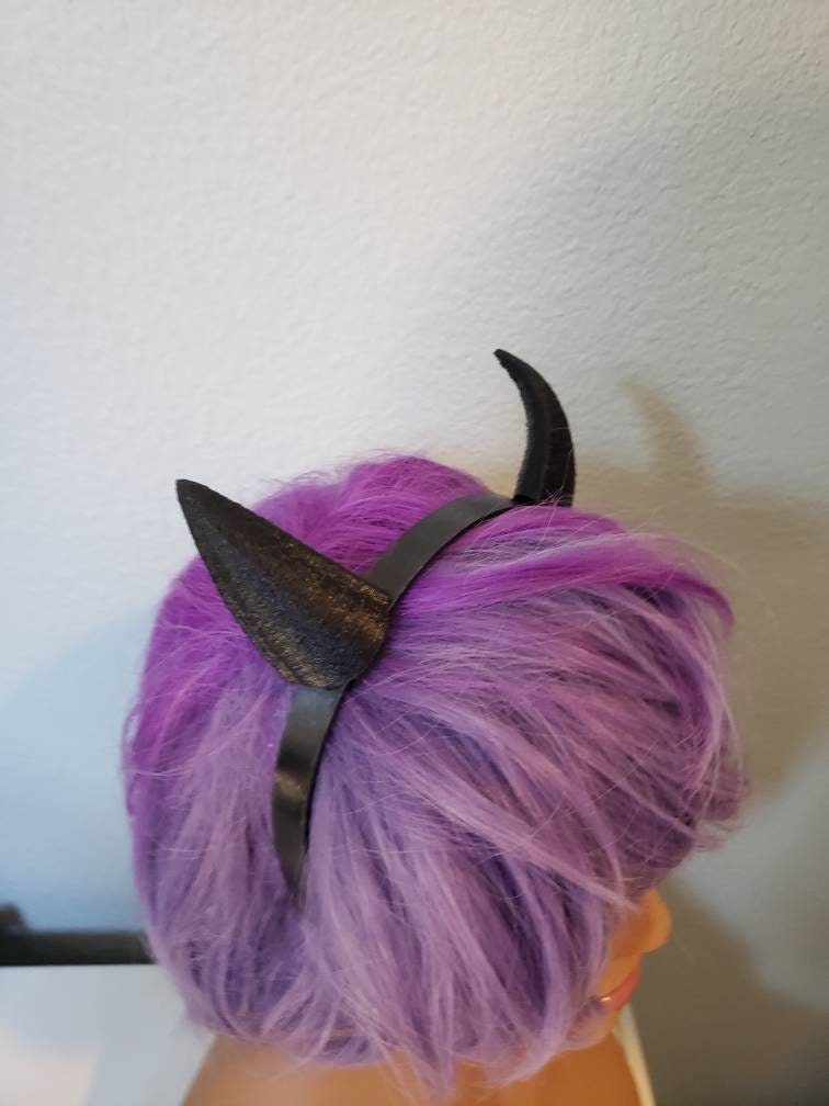 Goat fantasy 3d printed small horns mini goat horns baby goat headress