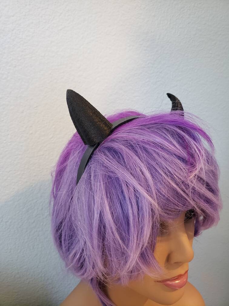 Goat fantasy 3d printed small horns mini goat horns baby goat headress