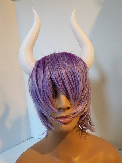 Matador horned headband comic-con cosplay horns cow horns.