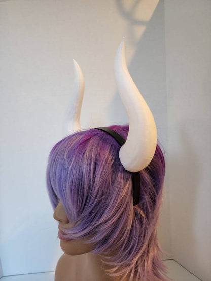 Matador horned headband comic-con cosplay horns cow horns.
