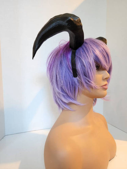 NEW ARRIVAL XL Bull Matador horns headband 3D printed cosplay comicon fantasy horns   wow Large horns