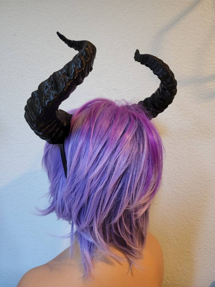 Dragon Beast Grand Costume Cosplay ULTRA LIGHT WEIGHT Curled Beastly Horns