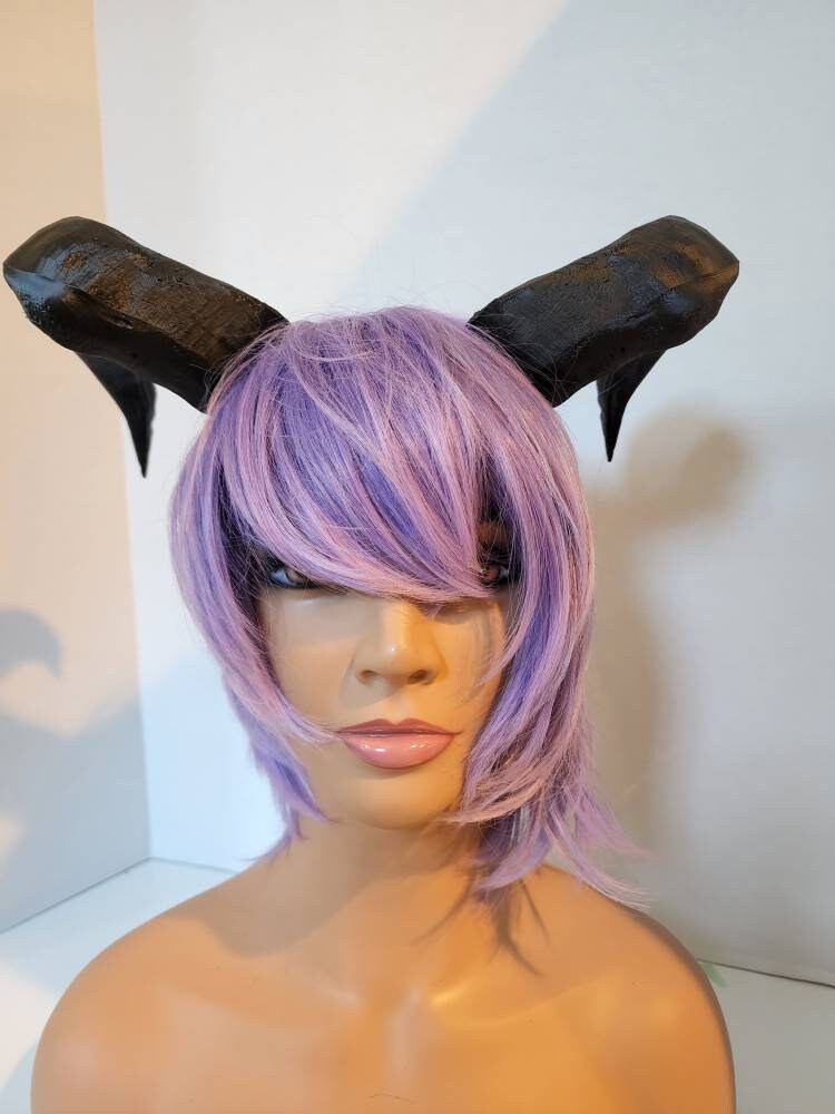 NEW ARRIVAL XL Bull Matador horns headband 3D printed cosplay comicon fantasy horns   wow Large horns