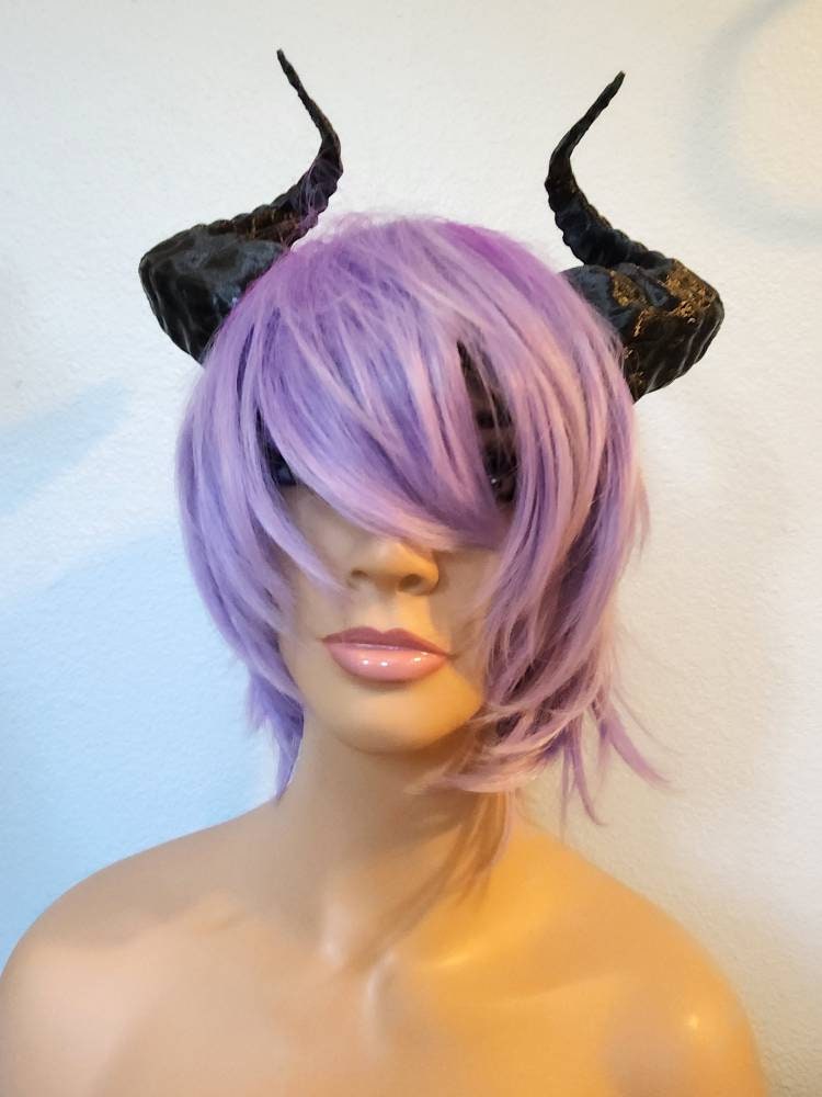 Dragon Beast Grand Costume Cosplay ULTRA LIGHT WEIGHT Curled Beastly Horns