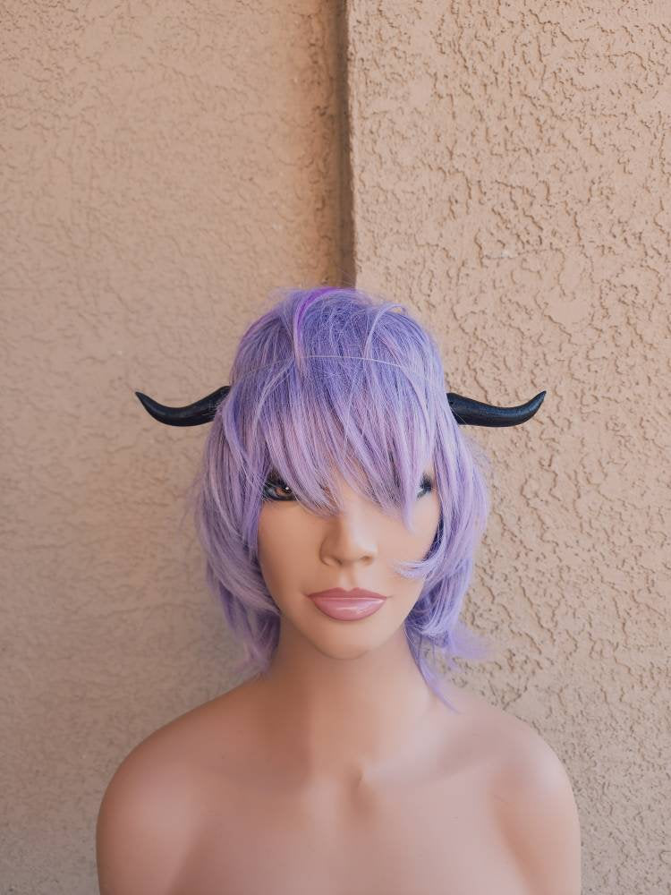 NEW Adjustable mini Small goat horns headband 3D printed cosplay comicon fantasy horns  option wow anime black pointy horns Alice Angel