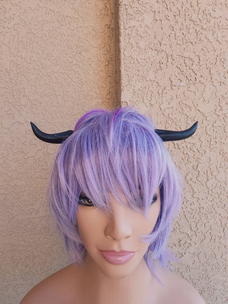 NEW Adjustable mini Small goat horns headband 3D printed cosplay comicon fantasy horns  option wow anime black pointy horns Alice Angel
