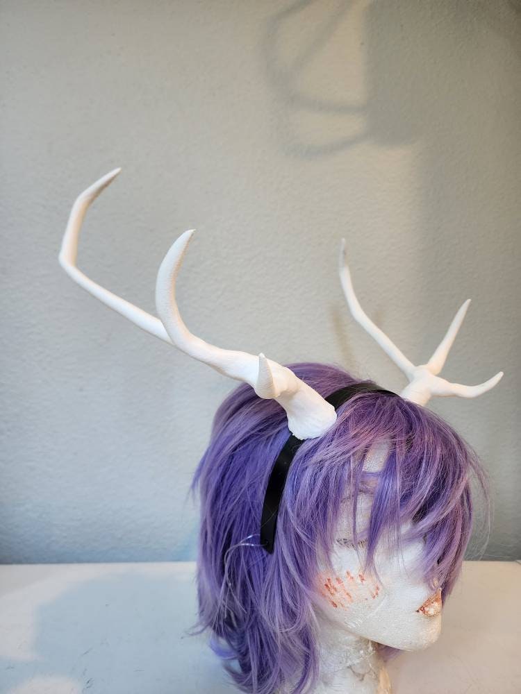 NEW ARRIVAL! VIKING Dragon Antlers Horns 3D Printed Forest Dragon horns (Ultra Light Weight Plastic) teifling fairy horns comic-con