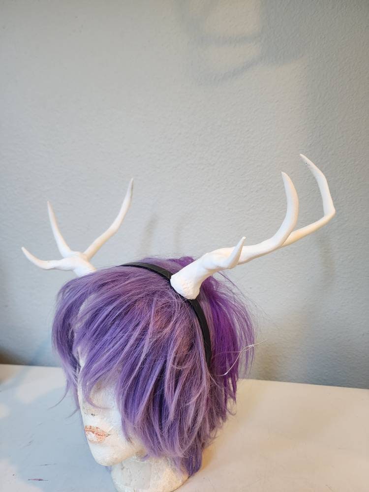 NEW ARRIVAL! VIKING Dragon Antlers Horns 3D Printed Forest Dragon horns (Ultra Light Weight Plastic) teifling fairy horns comic-con