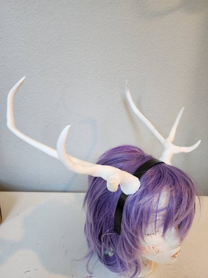NEW ARRIVAL! VIKING Dragon Antlers Horns 3D Printed Forest Dragon horns (Ultra Light Weight Plastic) teifling fairy horns comic-con