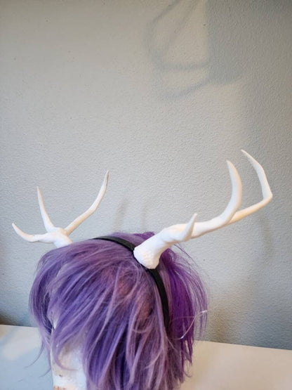 NEW ARRIVAL! VIKING Dragon Antlers Horns 3D Printed Forest Dragon horns (Ultra Light Weight Plastic) teifling fairy horns comic-con