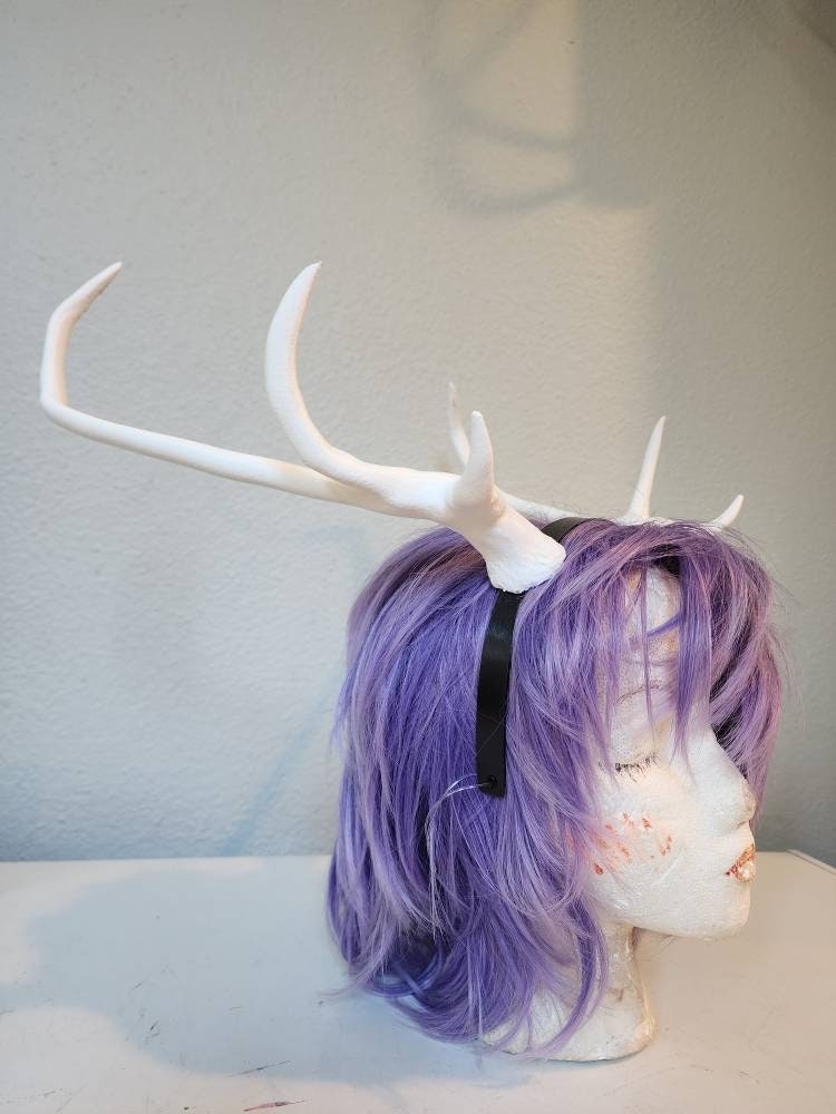 NEW ARRIVAL! VIKING Dragon Antlers Horns 3D Printed Forest Dragon horns (Ultra Light Weight Plastic) teifling fairy horns comic-con